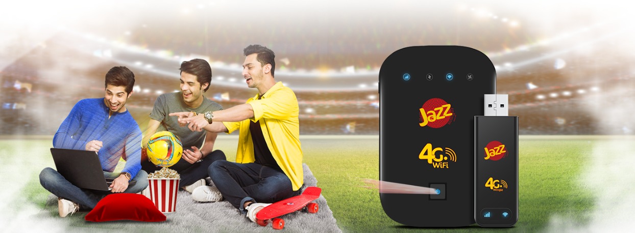 Jazz 4G Devices banner